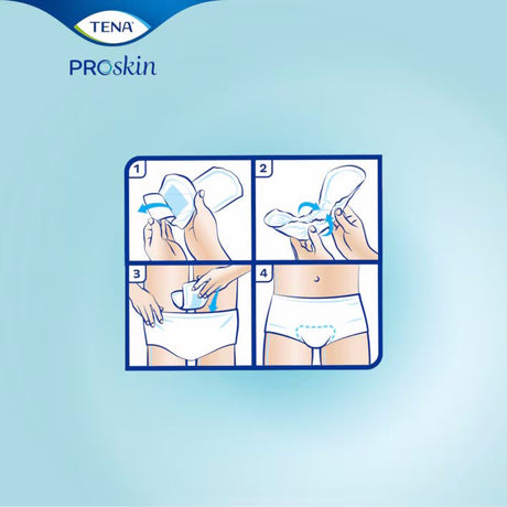 TENA Proskin Pads, Moderate - 41309-Pack - LL Medico