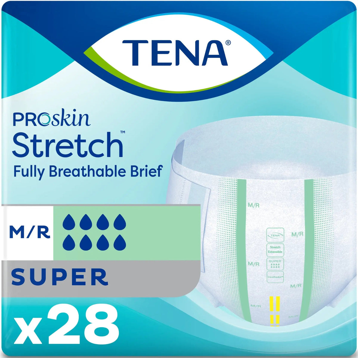 TENA ProSkin Stretch Super Briefs - 67902-Sample - LL Medico