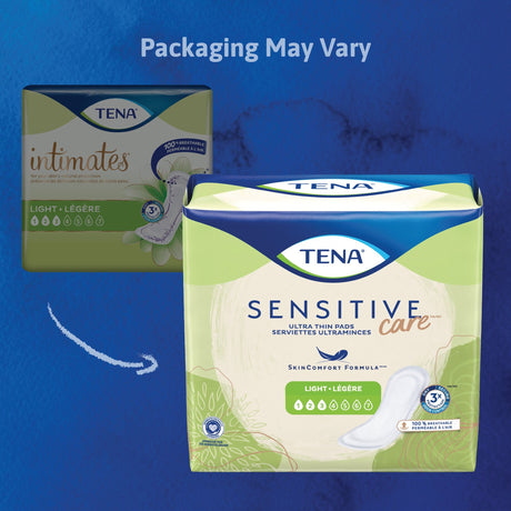 TENA Sensitive Care Ultra Thin Light Incontinence Pads - 54358-Pack - LL Medico