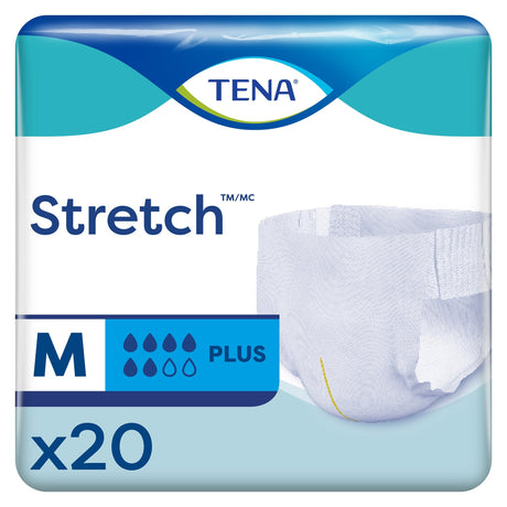 TENA Stretch Plus Incontinence Briefs - 67660-Pack - LL Medico