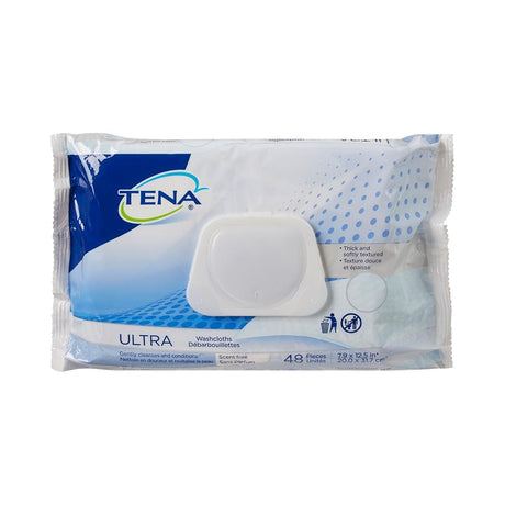 Tena Ultra Washcloths, Scented - 65720-Pack - LL Medico