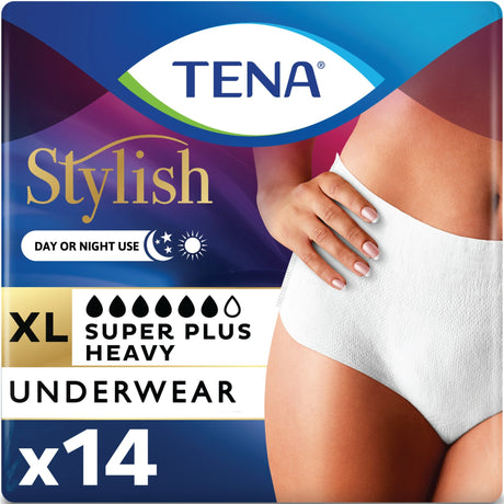 TENA Women's Super Plus Heavy Protective Underwear - 54287-Pack - LL Medico