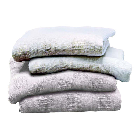 The Pillow Factory Thermal Blanket, 100% Cotton, 66" x 90" - 49148-010-Single - LL Medico
