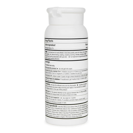 Thera Antifungal Powder, 2% Miconazole Nitrate, 3 oz Shaker Bottle - 53-AFP3-Bottle - LL Medico