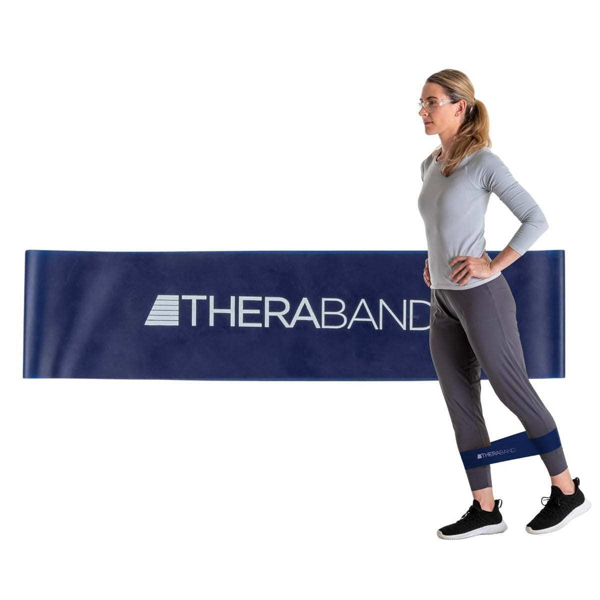 TheraBand Exercise Resistance Band, Blue, X-Heavy, 25 Yard - 81234772-Single - LL Medico