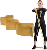 TheraBand Exercise Resistance Band, Non-Latex, Green, Heavy, 4" x 25 Yard - 81234764-Single - LL Medico