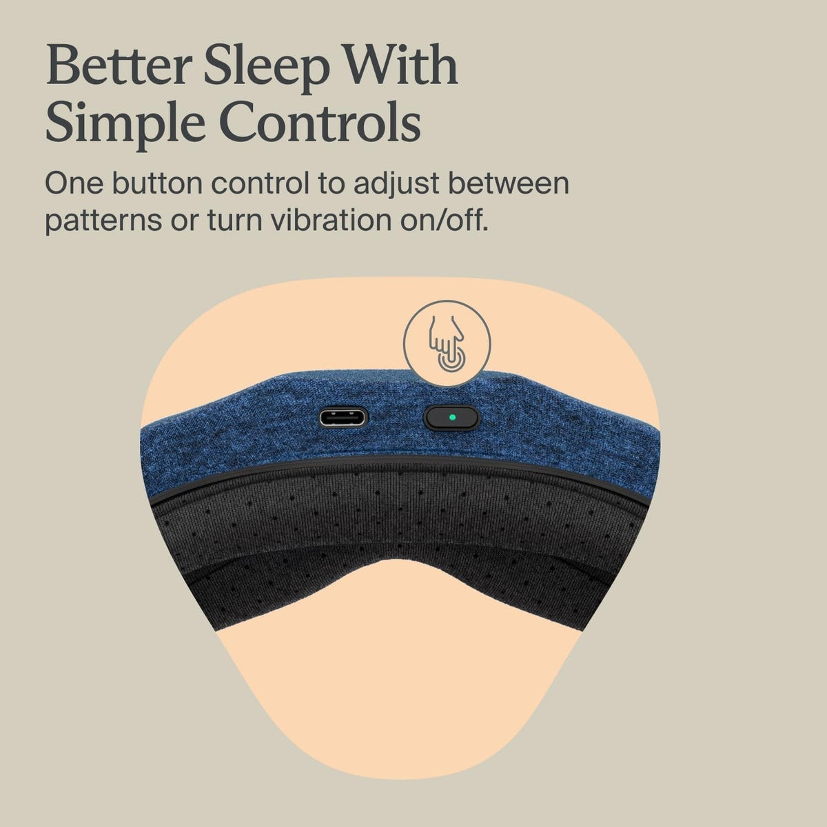 Therabody Therapeutic Sleep Mask, Battery Operated - SM0004081-1A30-Single - LL Medico