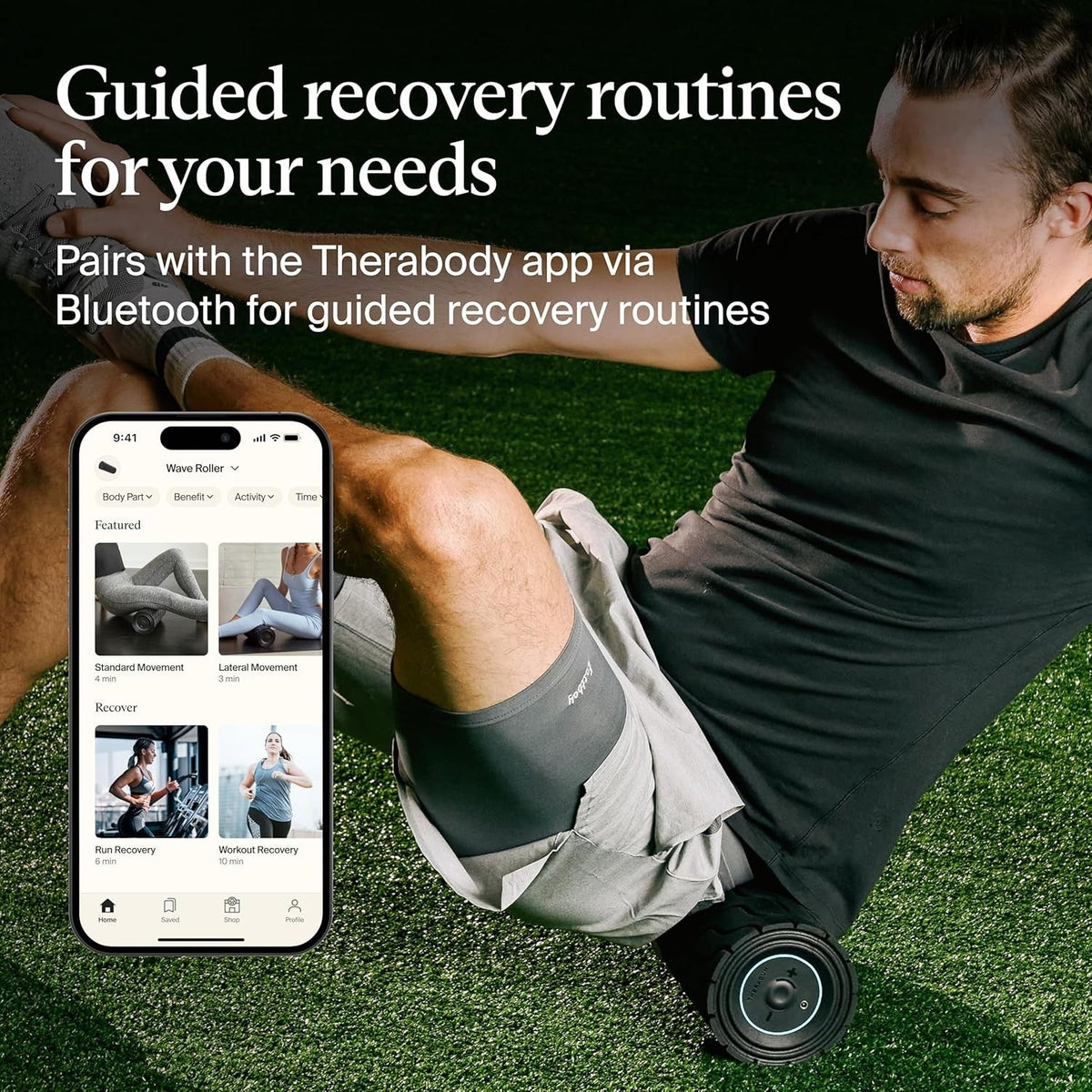 Therabody Wave Roller Vibration Therapy Foam Roller - WAVEROLLER-PKG-US-Single - LL Medico