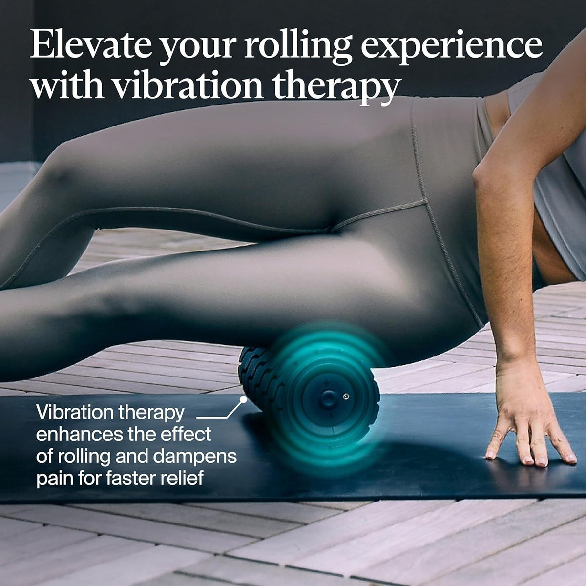 Therabody Wave Roller Vibration Therapy Foam Roller - WAVEROLLER-PKG-US-Single - LL Medico