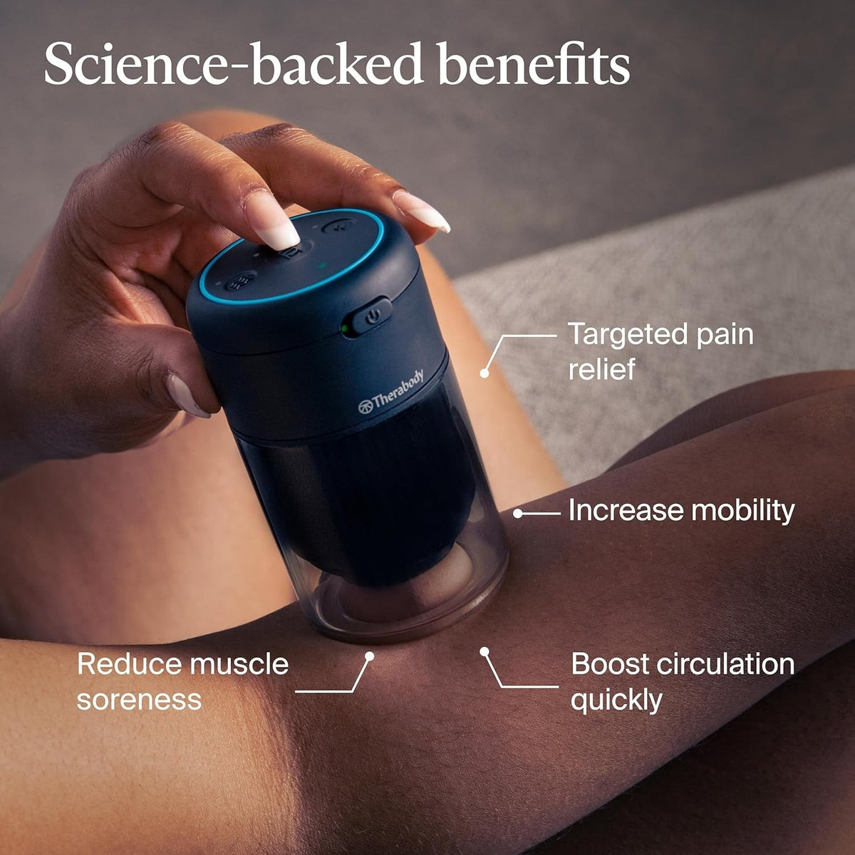 TheraCup Cupping System, Portable Cupping Massage Device - TB03285-01-Single - LL Medico