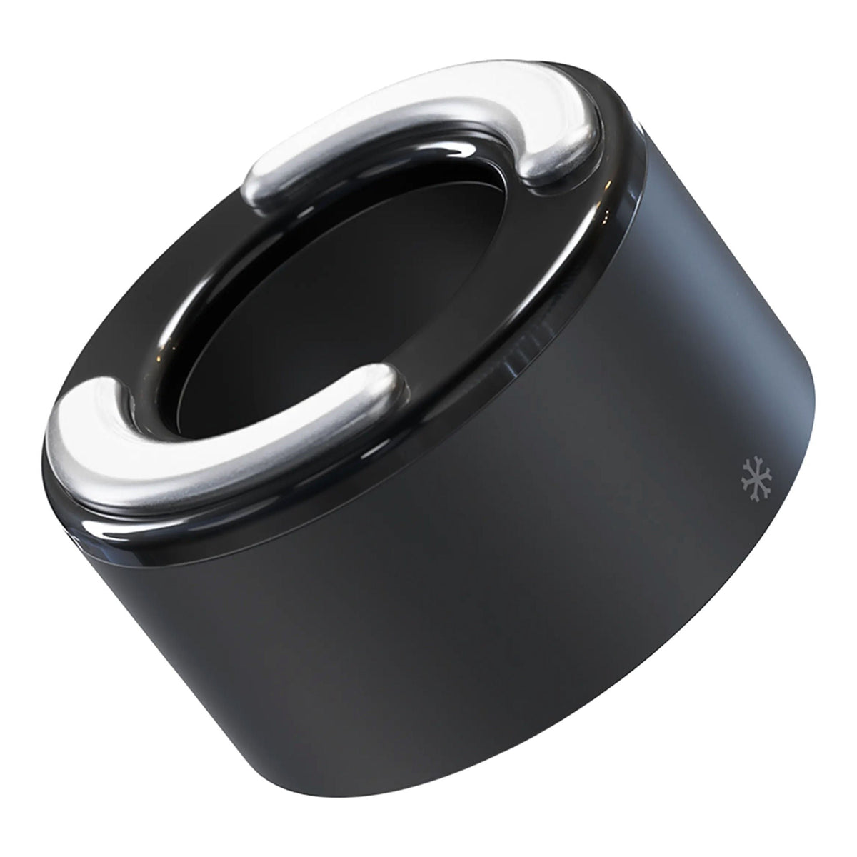 TheraFace Hot & Cold Rings Facial Massage Attachment, Black - TF02228-01-Single - LL Medico