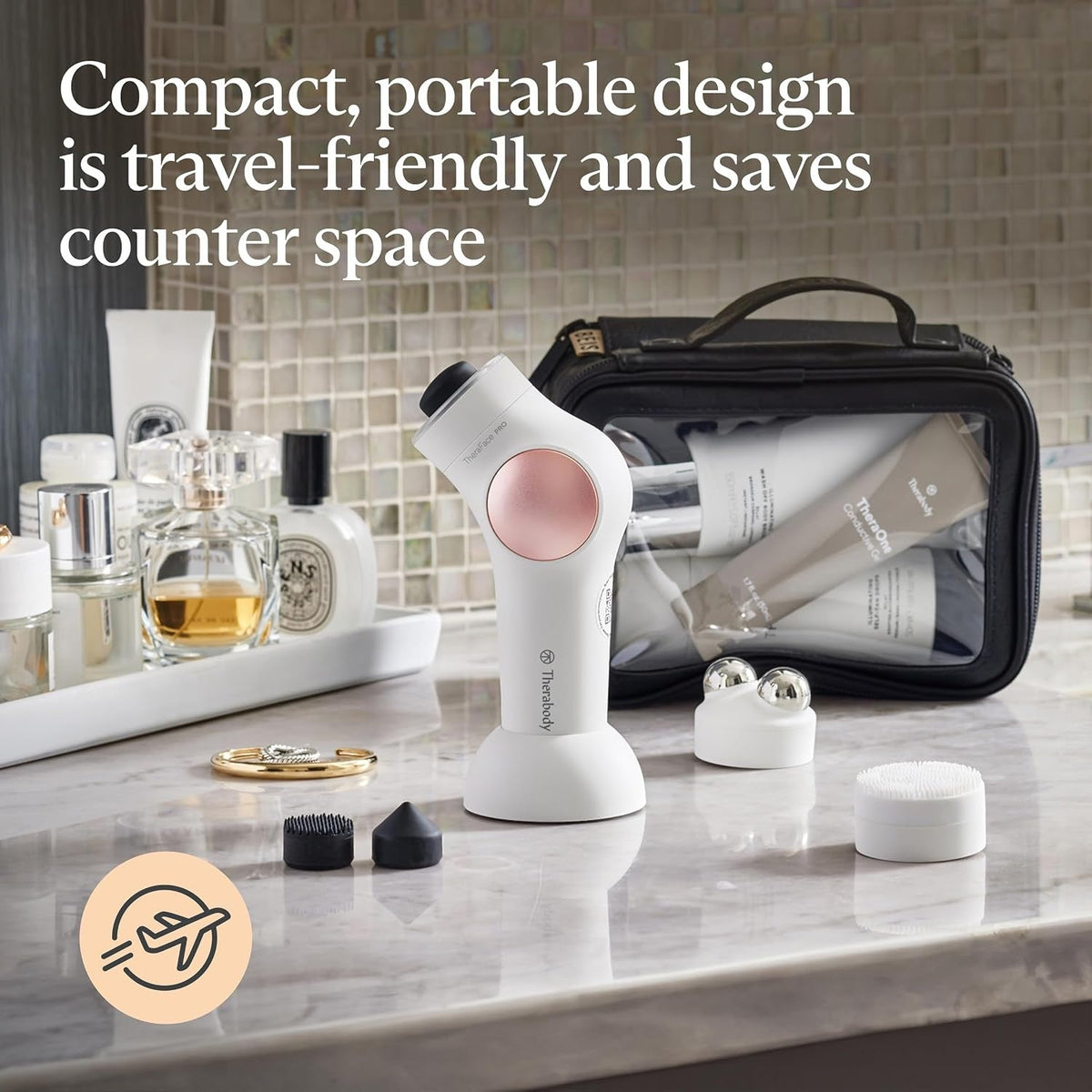 TheraFace PRO Hand-Held Face Massager & Cleanser - TF02224-01-Single - LL Medico