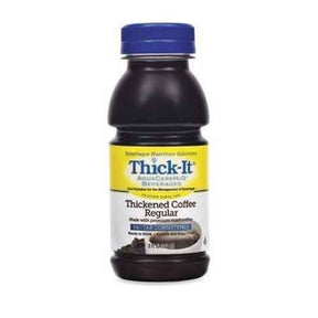 Thick - It AquaCareH20 Thickened Coffee Regular, 8 oz Bottle - B467-L9044-Case - LL Medico