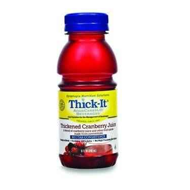 Thick - It AquaCareH20 Thickened Cranberry Juice, 8 oz Bottle - B459-L9044-Case - LL Medico