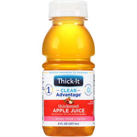 Thick-It Clear Advantage Thickened Apple Juice, Mildly Thick (Nectar Consistency)