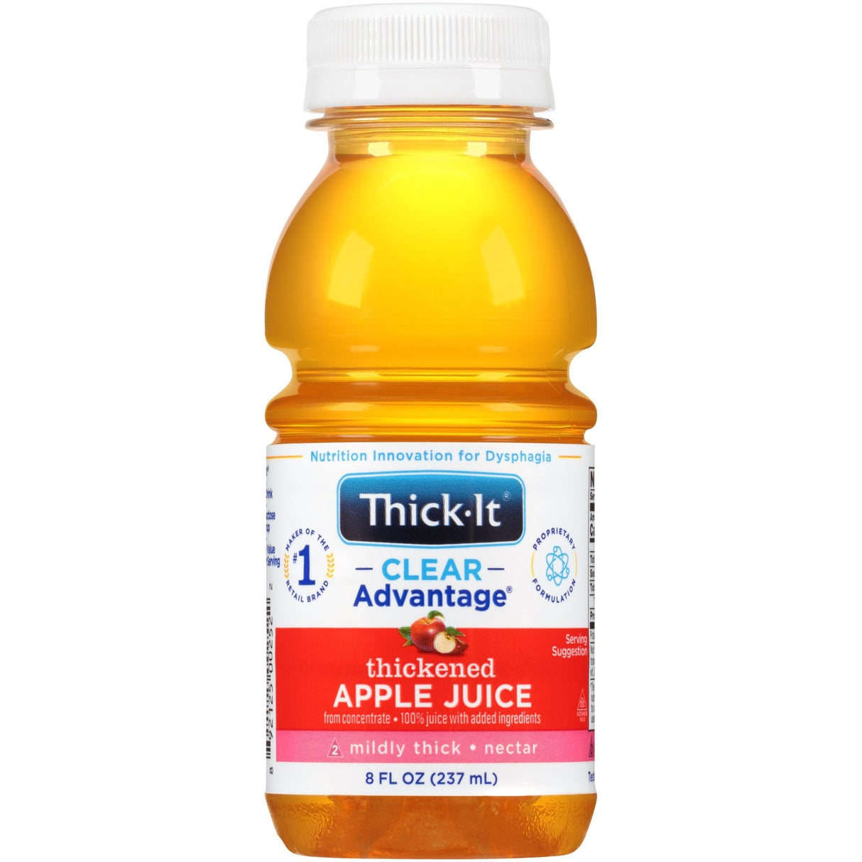 Thick - It Clear Advantage Thickened Apple Juice, Mildly Thick (Nectar Consistency) - B455-L9044-Case - LL Medico