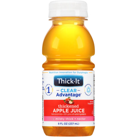 Thick - It Clear Advantage Thickened Apple Juice, Mildly Thick (Nectar Consistency) - B455-L9044-Case - LL Medico