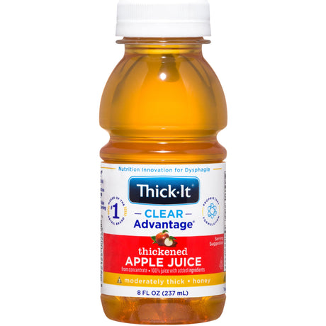 Thick-It Clear Advantage Thickened Apple Juice, Mildly Thick (Nectar Consistency) - B455-L9044-Case - LL Medico