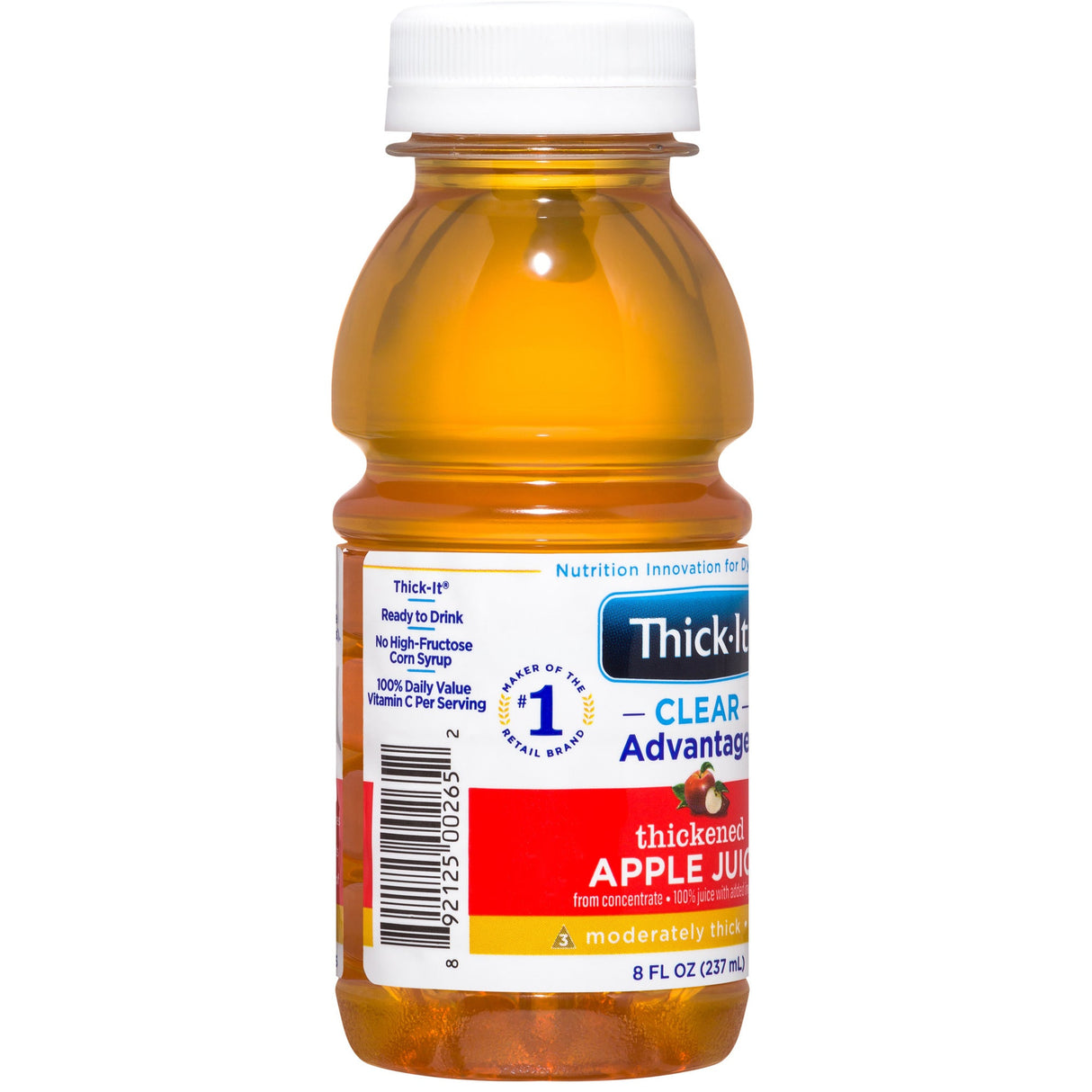 Thick-It Clear Advantage Thickened Apple Juice, Mildly Thick (Nectar Consistency) - B455-L9044-Case - LL Medico
