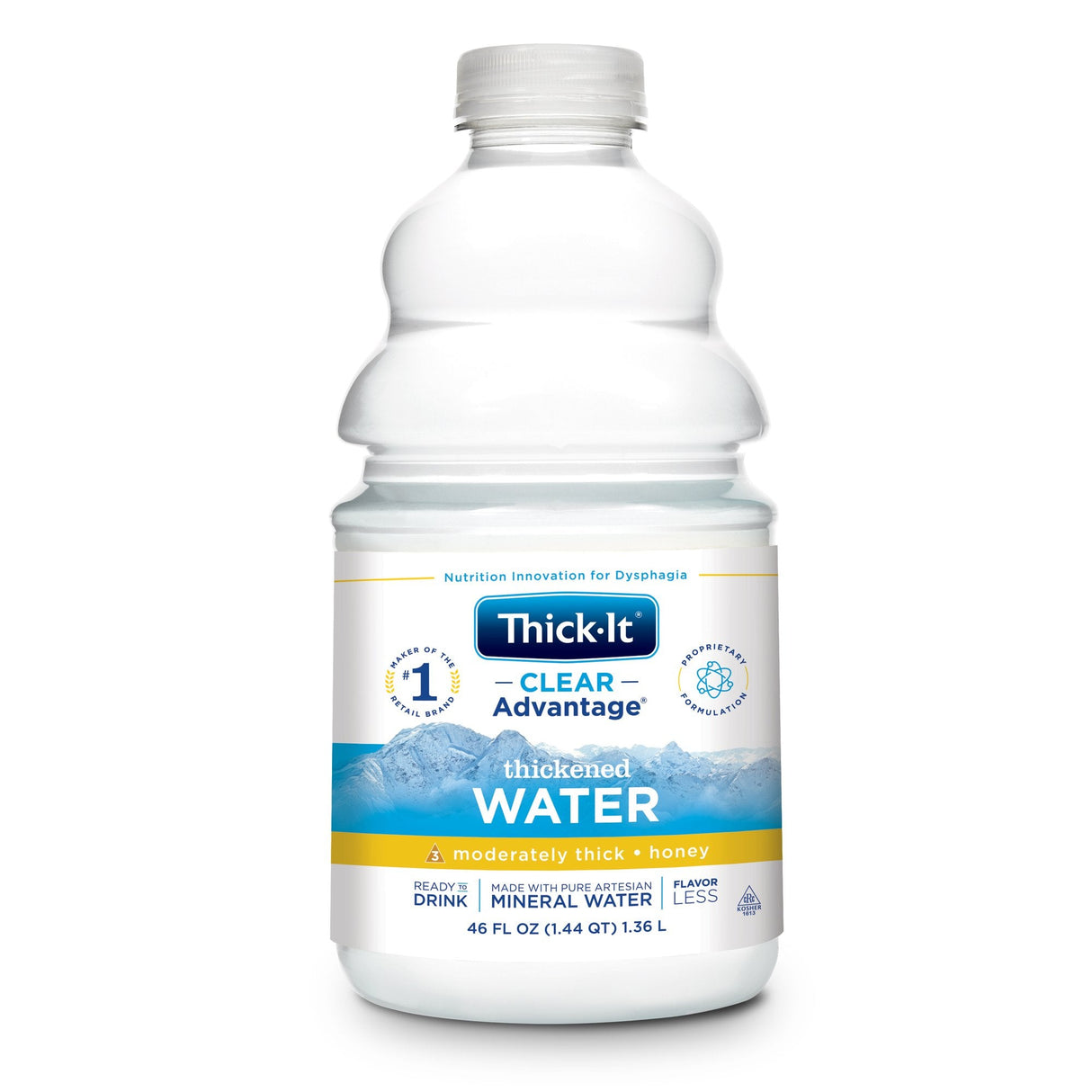 Thick - It Clear Advantage Thickened Water, Moderately Thick (Honey Consistency) - B481-A7044-Case - LL Medico