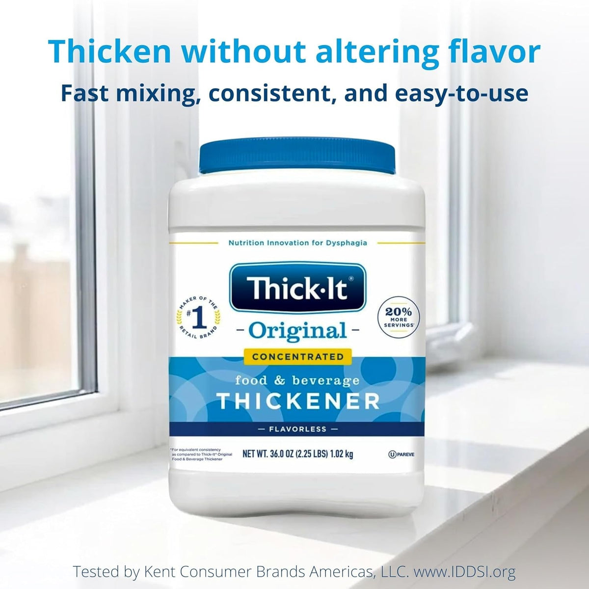 Thick-It Concentrated Food and Beverage Thickener, Unflavored, 36 oz - J587-C6800-Single - LL Medico