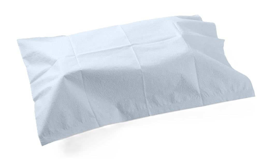 TIDI Disposable Pillowcase, White, 21" x 30" - 919365-Case - LL Medico