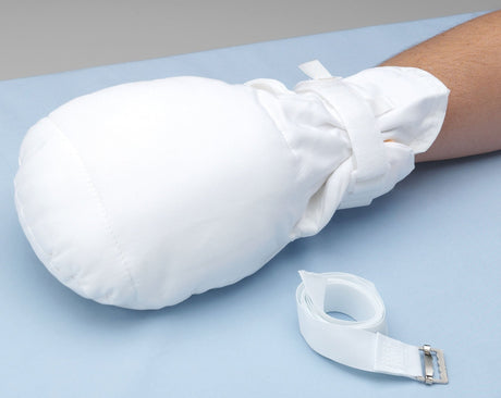 Tidi Protective Hand Mitts Double-security Mitts One Size Fits Most Strap Fastening 1-Strap - 2819-Pair - LL Medico
