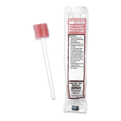 Toothette Oral Swabstick - 5602UT-Single - LL Medico