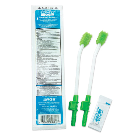 Toothette Suction Swab Kit - 6513-Pack - LL Medico
