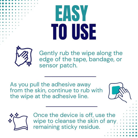 Torbot Skin Tac Adhesive Barrier Wipe - MS407-W-Box - LL Medico