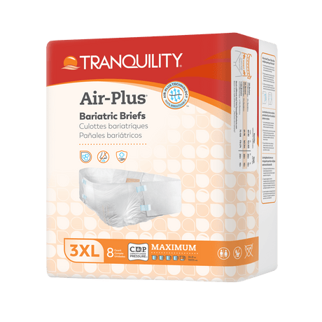 Tranquility 3XL Air - Plus Bariatric Briefs - 2190-Sample - LL Medico