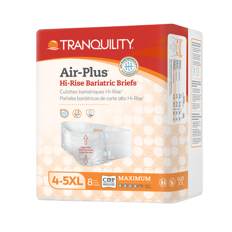 Tranquility 4XL/5XL Air - Plus Disposable Bariatric Briefs - 2195-Sample - LL Medico