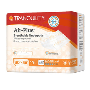 Tranquility AIR - Plus Breathable Underpads - 2710-Pack - LL Medico