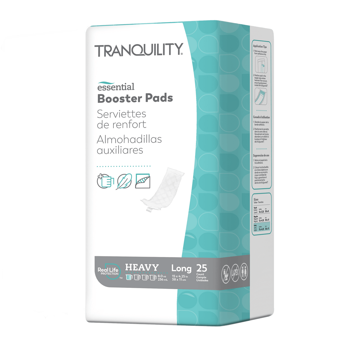 Tranquility Essential Booster Pads, Heavy - 2762-Pack - LL Medico
