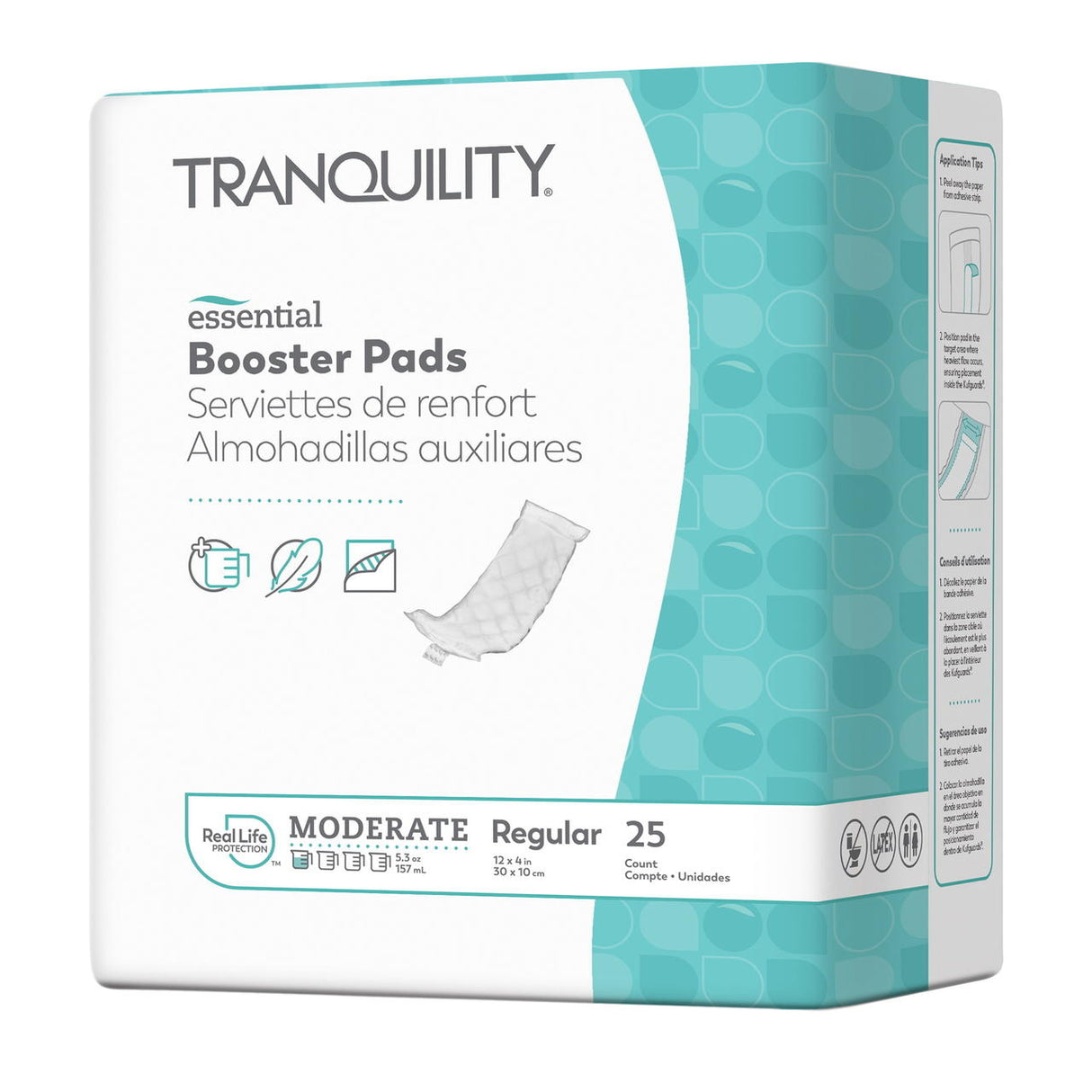 Tranquility Essential Booster Pads, Moderate - 19244-Pack - LL Medico