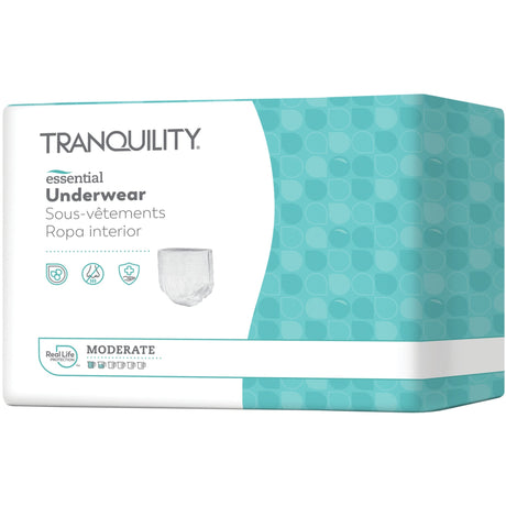 Tranquility Essential Pull On Underwear, Moderate - 2974-Pack - LL Medico