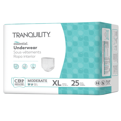 Tranquility Essential Pull On Underwear, Moderate - 2977-Pack - LL Medico