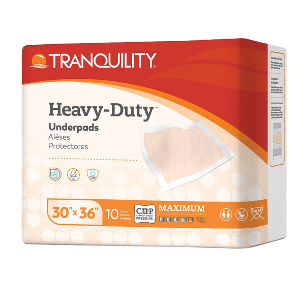 【peach】シングルマットレス Tranquility Heavy-Duty Peach Sheet Underpads | LL Medico
