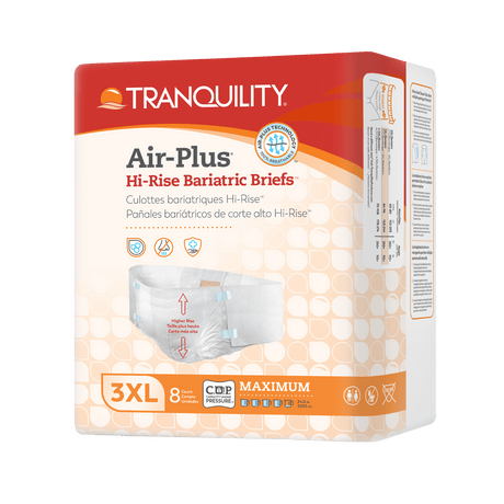 Tranquility HI - Rise 3XL Disposable Bariatric Adult Briefs - 2192-Sample - LL Medico