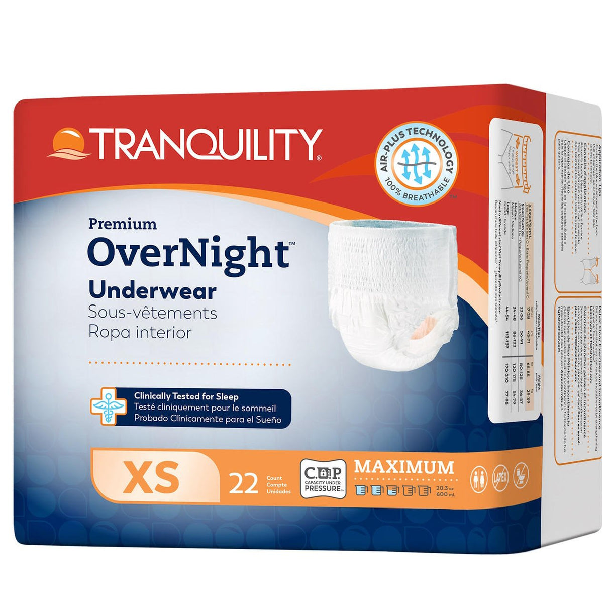 Tranquility Premium OverNight Disposable Absorbent Underwear - 2113-Sample - LL Medico