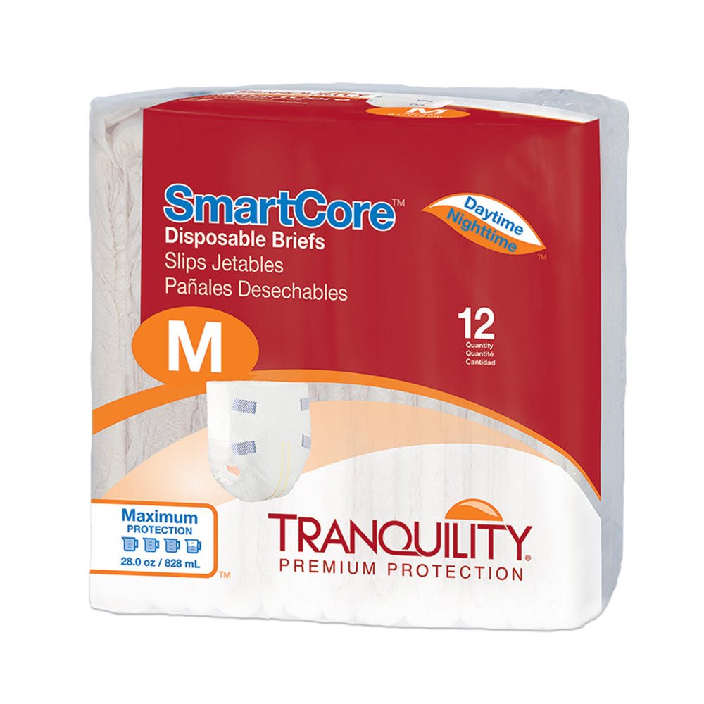 Tranquility SmartCore Disposable Adult Briefs | LL Medico