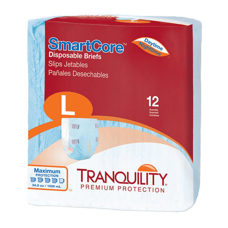 Tranquility SmartCore Disposable Adult Briefs - 2313-Pack - LL Medico