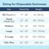 Tranquility Swimmates Disposable Swim Diapers - 2845-Sample - LL Medico