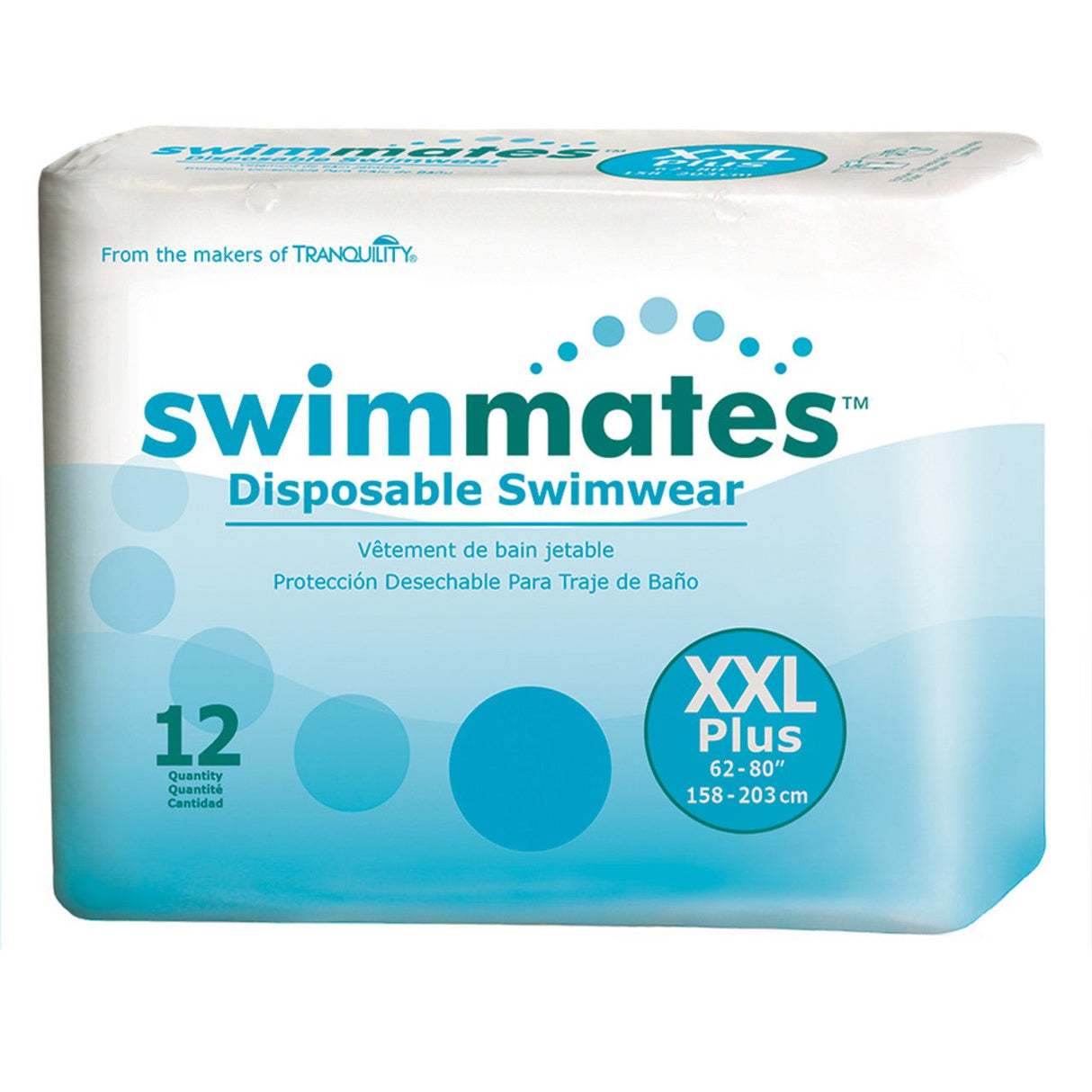 Tranquility Swimmates Disposable Swim Diapers - 2848-Sample - LL Medico