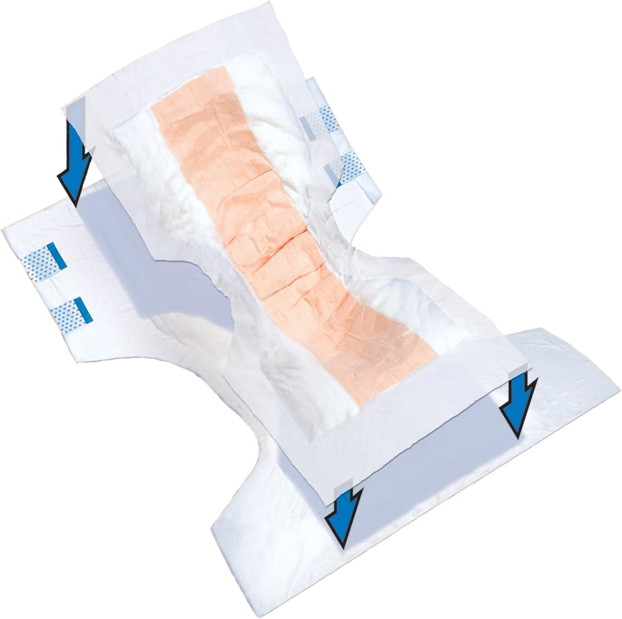 Tranquility TopLiner Booster Contour Pads - 3096-Pack - LL Medico