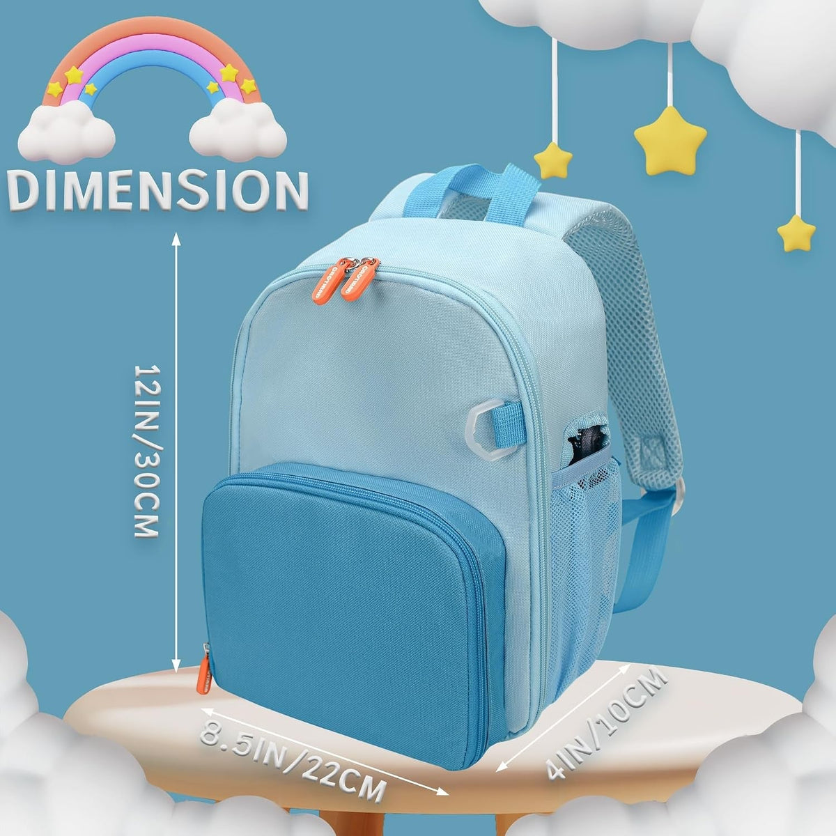 Triac Medical Products Feeding Pump Backpack for Enteralite Infinity, 6" x 8" x 14" - TI-MINI-Single - LL Medico