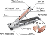 Trim Fingernail Clippers With Keychain - 720-Single - LL Medico