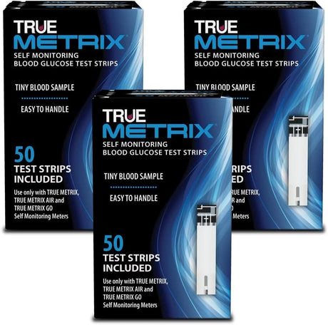 Trividia Health True Metrix Blood Glucose Test Strips, 50 Count - R3H01-350-Box - LL Medico