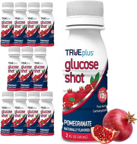 Trividia Health TRUEplus Glucose Shot, Mixed Berry, 2 oz - P4H01MB-01-Single - LL Medico