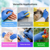 Tronex New Age 9128 Series Powder-Free Nitrile Exam Gloves, Violet-Blue - 9128-20-Box - LL Medico